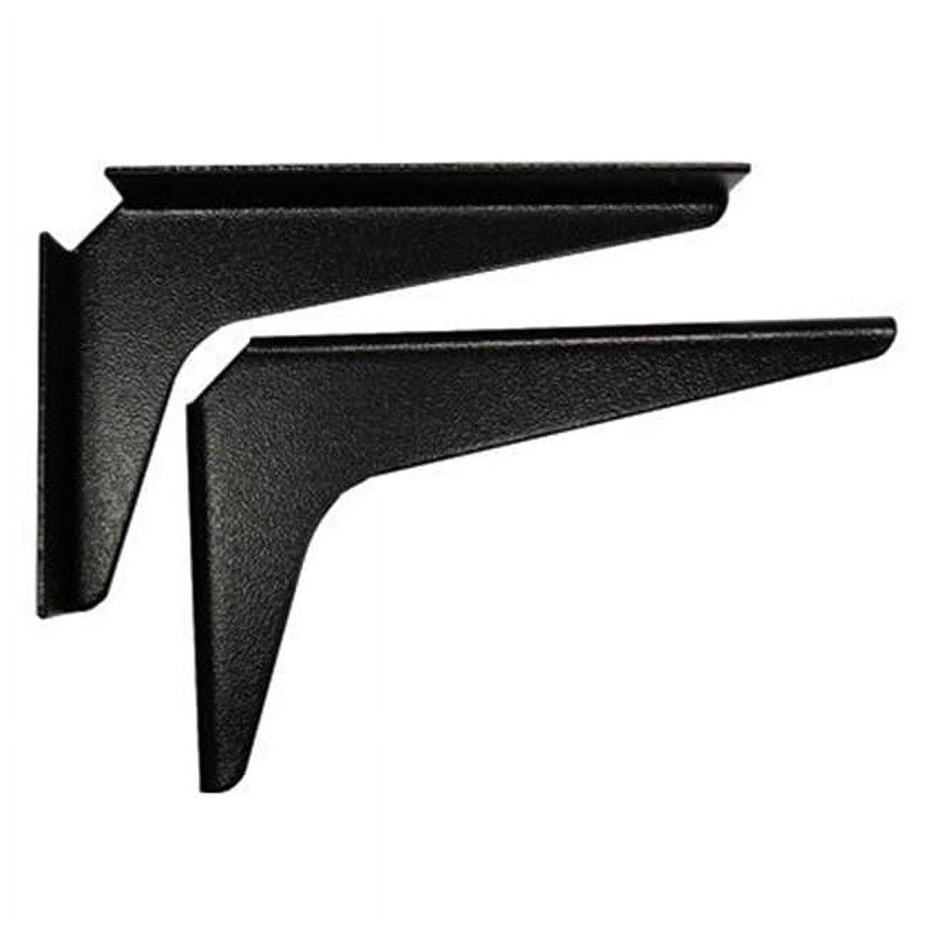 Am2424 B 24 In. X 24 In. Work Station Brackets - Black - Walmart.com