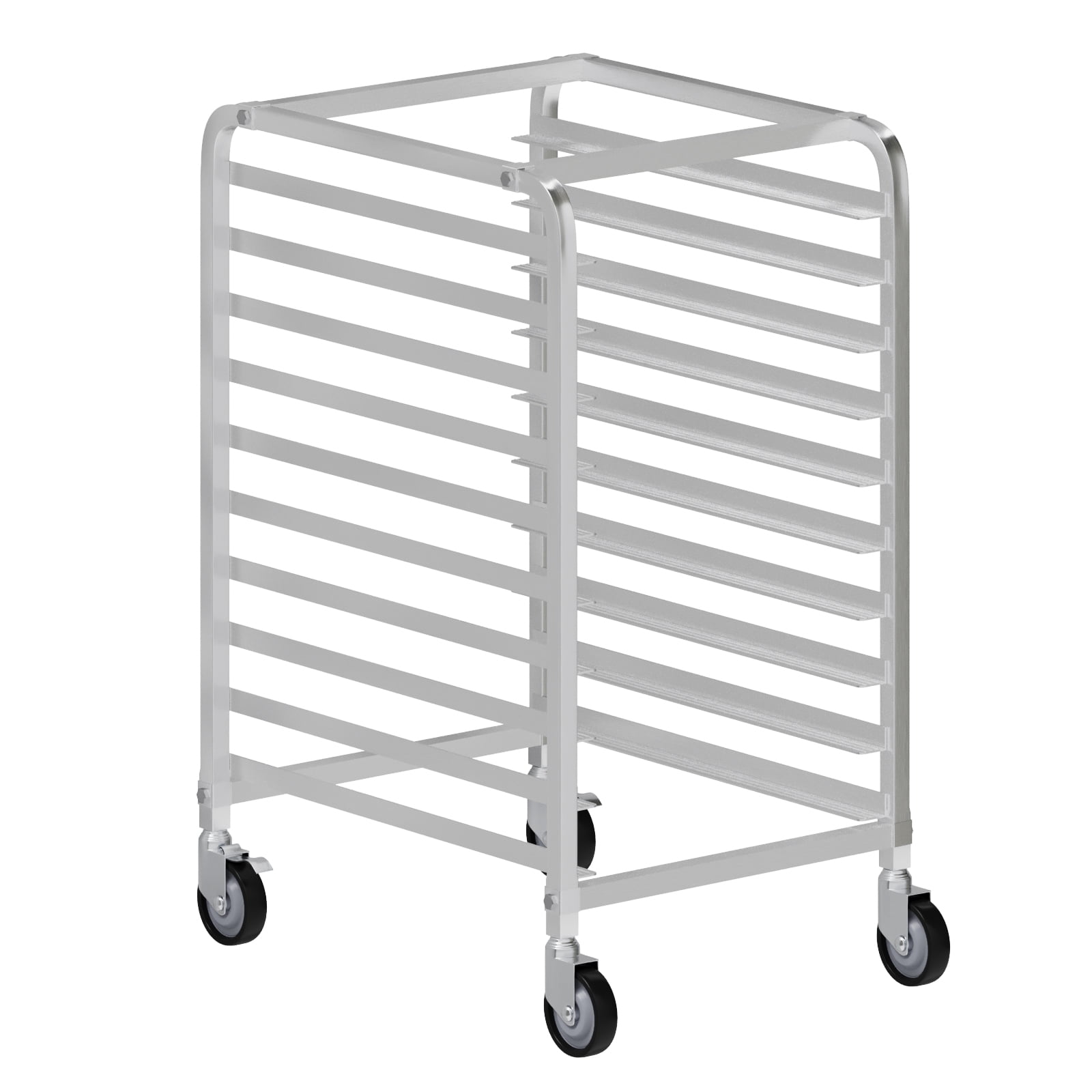 Pan Stacker Rolling Rack AmGood 10 Tier Sheet Pan / Bun Pan Rack with Wheels. NSF. Fits Full ...