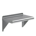 thumbnail image 1 of AmGood 10 in. x 16 in. Stainless Steel Wall Shelf | NSF Certified | Appliance & Equipment Metal Shelving | Kitchen, Restaurant, Garage, Laundry, Utility Room, 1 of 8