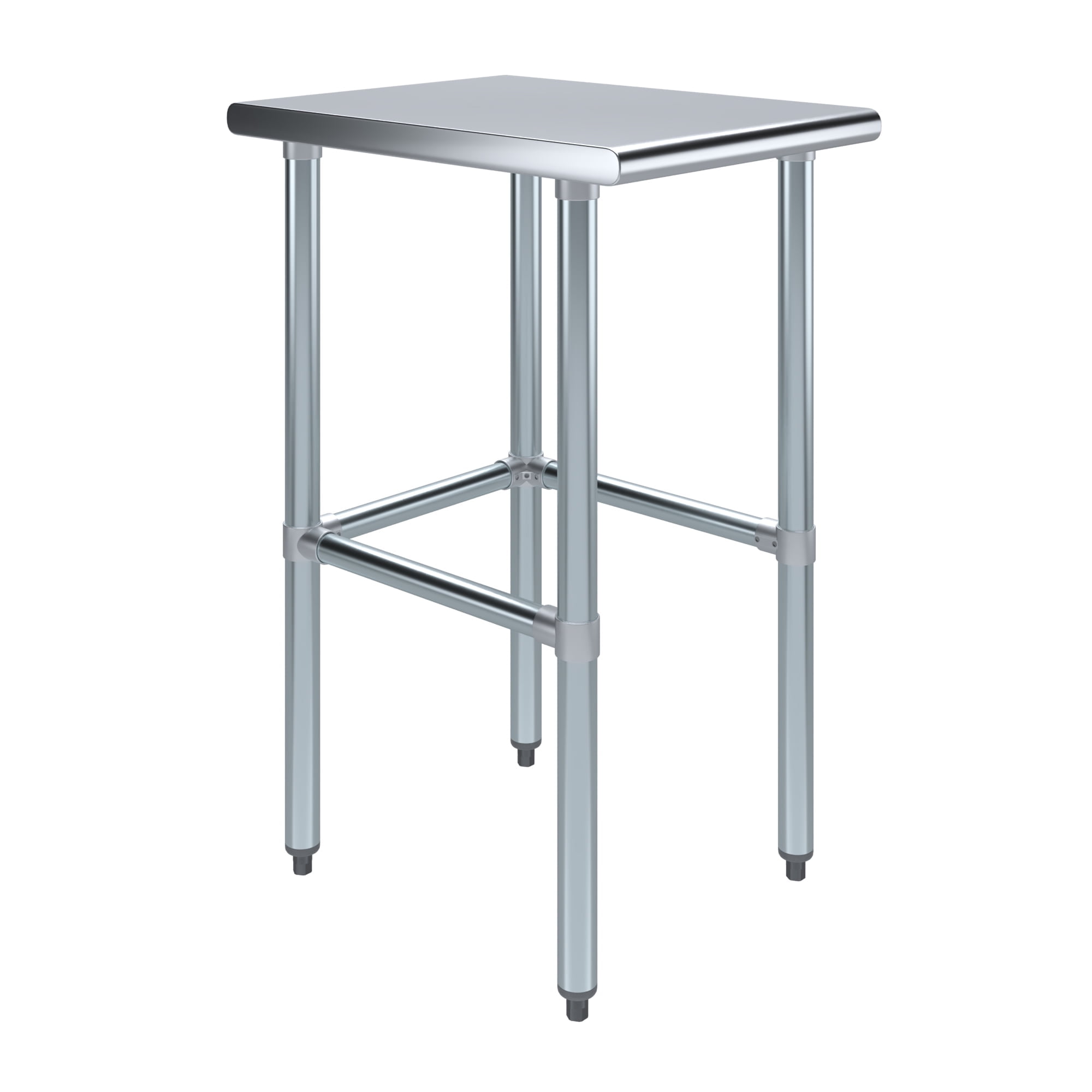18" Stainless Steel Open Base Utility Work Table