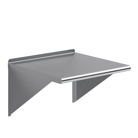 AmGood 24 in. x 24 in. Stainless Steel Wall Shelf | NSF Certified | Appliance & Equipment Metal Shelving | Kitchen, Restaurant, Garage, Laundry, Utility Room