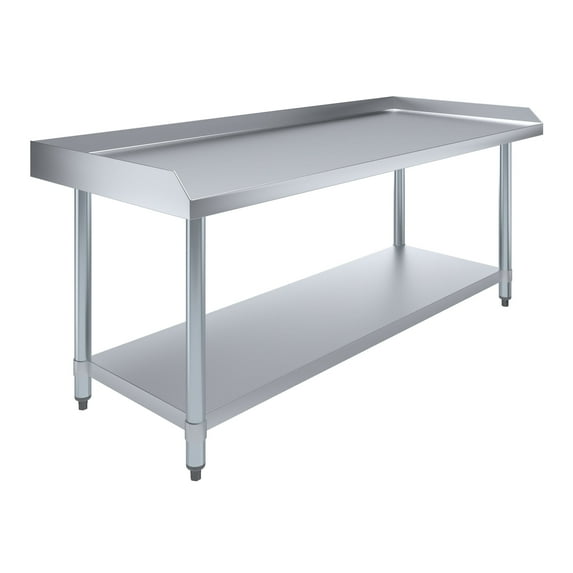 AmGood 24" x 60" Stainless Steel Equipment Stand | Height: 24" | Commercial Heavy Duty Grill Table