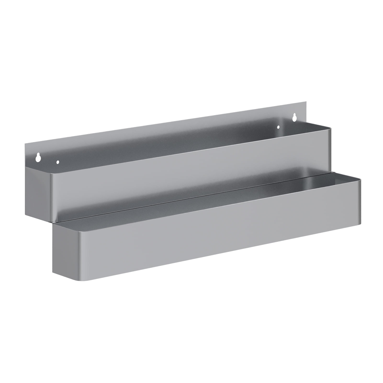 AmGood 32 in. Double Tier Stainless Steel Speed Rail Rack for ...