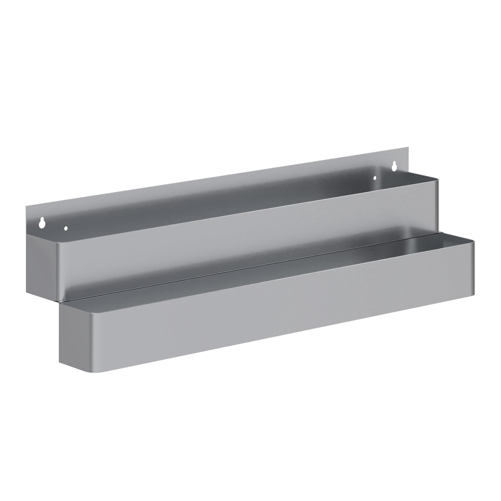AmGood 36 in Double Tier Stainless Steel Speed Rail Rack, Compact and ...