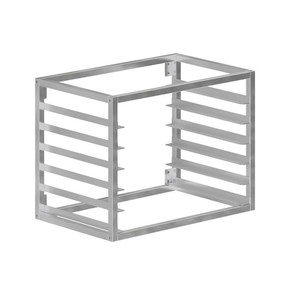 AmGood 6 Tier Wall Mounted Full Size Sheet / Bun Pan Rack. 28 in. x 18 in. x 21 in. NSF