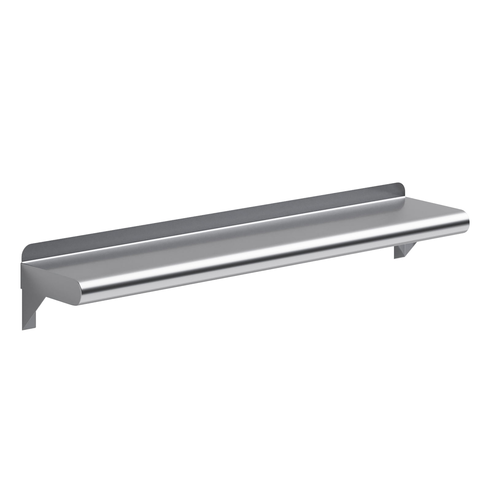 AmGood 6 in. x 30 in. Stainless Steel Wall Shelf | NSF Certified | Appliance & Equipment Metal Shelving | Kitchen, Restaurant, Garage, Laundry, Utility Room