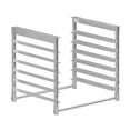 thumbnail image 1 of AmGood Under Table-Mounted Aluminum 6 Tier Sheet Pan / Bun Pan Rack. NSF, 1 of 6