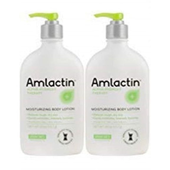 2 pack amlactin 12 % moisturizing lotion - 567 g / 20 oz