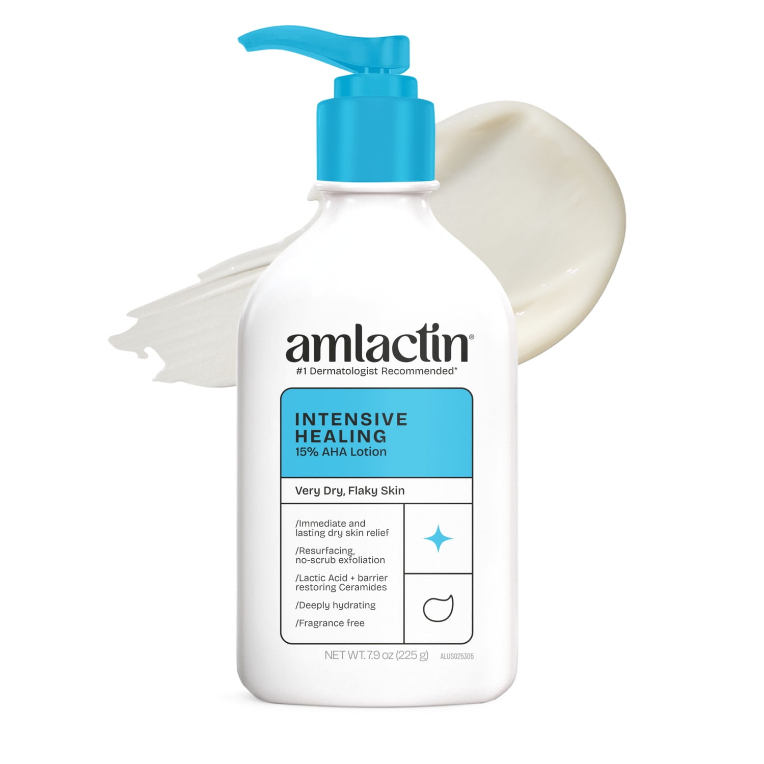 AmLactin Intensive Healing Body Lotion For Dry Skin, 7.9 Oz