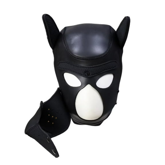 AmMary 1 Pcs adult puppy face mask is removable