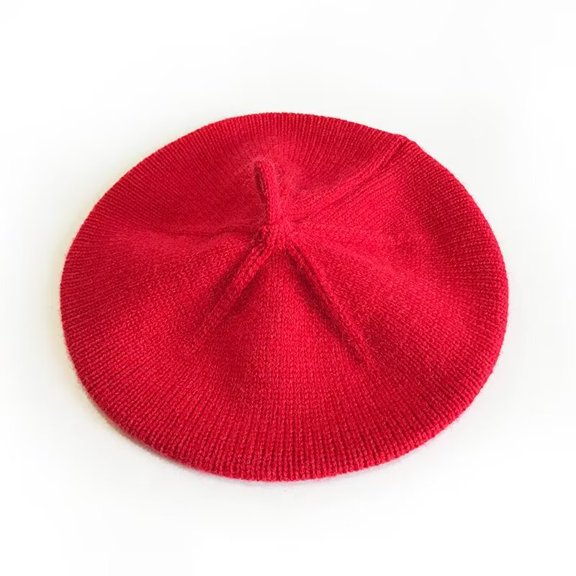 AmMary Children's Hats Fashion Beret Hats Solid Color Woollen Knitted Hats For Boys And Girls, Children's Girls Beret Knitting Artist Warm Beret Fall/Winter