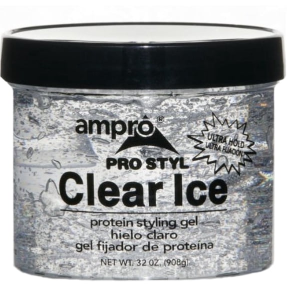 AmPro Clear Ice Styling Gel 32 oz. * BEAUTY TALK LA *