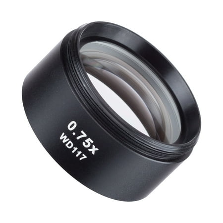 AmScope 0.7X Barlow Lens For SM Stereo Microscopes (48mm) New