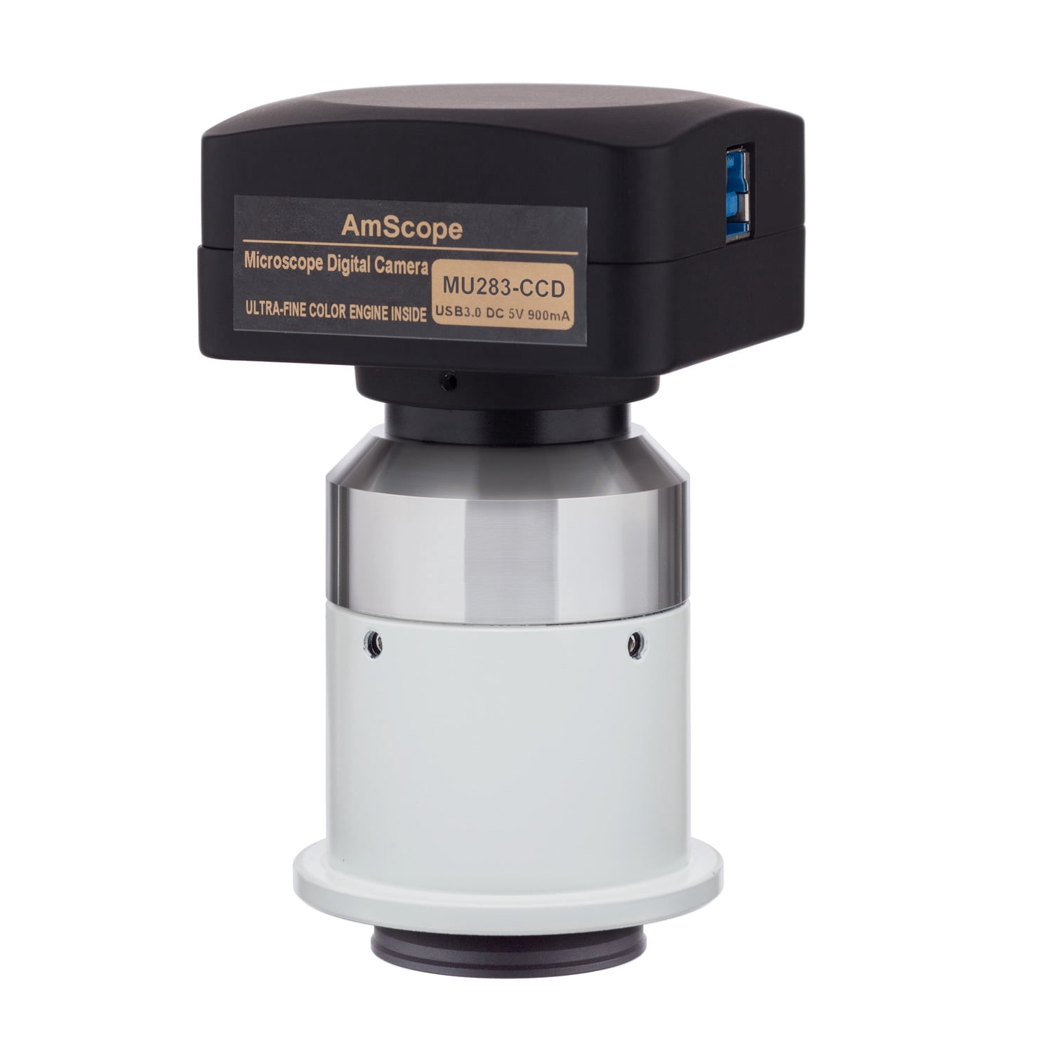 AmScope 2.8MP USB3.0 CCD Fluorescence Digital Camera for Nikon ...