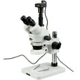 thumbnail image 1 of AmScope 3.5X-90X 144-LED Zoom Stereo Microscope Circuit Soldering + 5MP Digital Camera New, 1 of 4