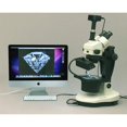 thumbnail image 1 of AmScope 3.5X-90X Advanced Jewel Gem Microscope + 5MP Camera Win7/8 & Mac OS New, 1 of 4