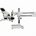 thumbnail image 1 of AmScope 3.5X-90X Binocular Stereo Boom Microscope + Ring Light New, 1 of 4