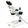 thumbnail image 1 of AmScope 3.5X-90X Super Widefield Dissecting Zoom Stereo Microscope + 144-LED Ring Light New, 1 of 4