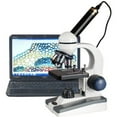 thumbnail image 1 of AmScope 40X-1000X LED Student Microscope + 5MP USB Camera (M150C-E5), 1 of 5