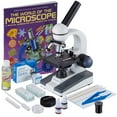 thumbnail image 1 of AmScope 40X-1000X Portable Student Microscope with Extensive Slide Preparation Kit and Book New, 1 of 4