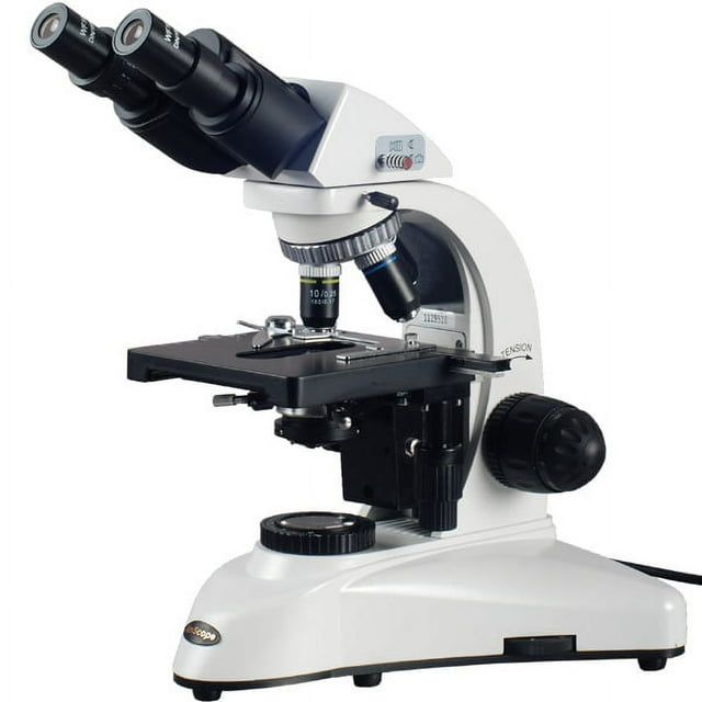 AmScope 40X-1600X Laboratory Binocular Kohler Compound Microscope New ...