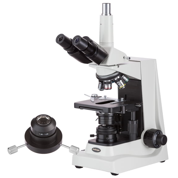 AmScope 40X-2000X Advanced Professional Biological Research Kohler Darkfield Compound Microscope New