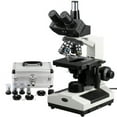 thumbnail image 1 of AmScope 40X-2000X Phase Contrast Doctor Veterinary Trinocular Compound Microscope New, 1 of 4