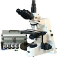 thumbnail image 1 of AmScope 40X-2500X Professional Infinity Plan Phase Contrast Kohler Trinocular Microscope New, 1 of 4