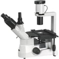 thumbnail image 1 of AmScope 40x-600x Large Distance Plan Optical Biological Inverted Microscope New, 1 of 4