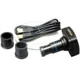 thumbnail image 1 of AmScope 5MP Microscope Eyepiece Camera Kit with Accessories, New, 1 of 4