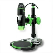 AmScope 5X-500X 2MP 8-LED 3D Zoom Digital USB Microscope