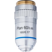 AmScope 60X Plan Achromatic Objective Lens with Knurled Ring