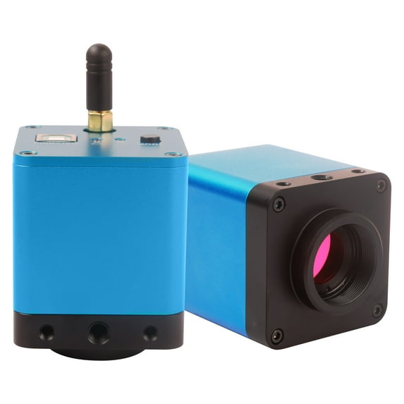 AmScope 720p WiFi + USB Digital Camera for Microscopes New