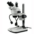 thumbnail image 1 of AmScope 7X-45X Stereo Microscope With Built In Dual LED Gooseneck New, 1 of 4