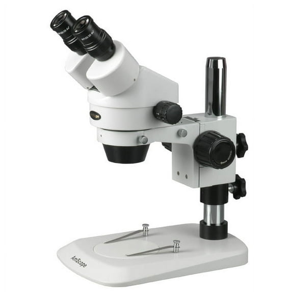 AmScope 7X-45X Stereo Zoom Inspection Industrial Microscope New
