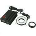 thumbnail image 1 of AmScope 80-LED Microscope Ring Light Black with Metal Body and Adapter New, 1 of 4