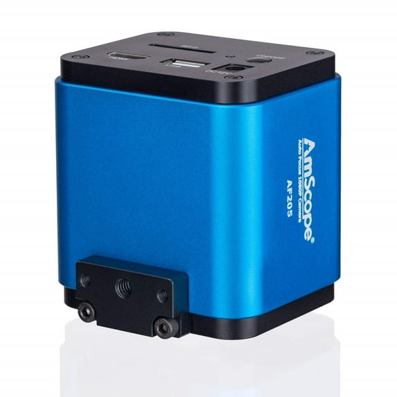 AmScope - Auto-Focus 1080p 5MP HDMI WiFi Digital C-Mount Camera for Standalone and PC Imaging - AF205