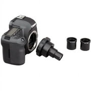 AmScope Canon and Nikon SLR/DSLR Camera Adapter for Microscopes New