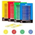 thumbnail image 1 of AmScope Kids Plastic Prepared Microscope Slides of Animals Insects Plants Flowers Sample Specimens, 48pc, 1 of 8
