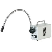 AmScope LED-30WS 30W LED Fiber Optic Single Gooseneck Light Microscope Illuminator