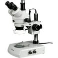 thumbnail image 1 of AmScope LED Trinocular Zoom Stereo Microscope 3.5X-45X New, 1 of 5