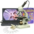 thumbnail image 1 of AmScope M500C-PB10-WM-E Digital Monocular Compound Microscope, WF10x and WF25x Eyepieces, 40x-2500x Magnification, Anti-Mold Opt, 1 of 4