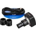 thumbnail image 1 of AmScope MU1000 10MP Digital Microscope Camera for Still and Video Images, 40x Magnification, 0.5x Reduction Lens, Eye Tube or C-Mount, USB 2.0 Output, Includes Software, 1 of 4