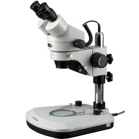 AmScope New LED Binocular Stereo Zoom Microscope 7X-45X New