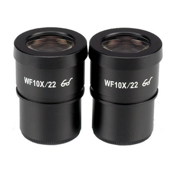 AmScope Pair of Extreme Widefield 10X Eyepieces (30mm) New
