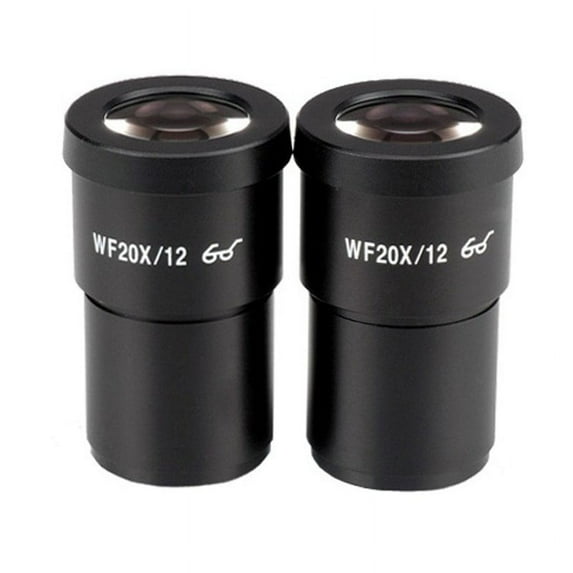 AmScope Pair of Extreme Widefield 20x Eyepieces (30mm)
