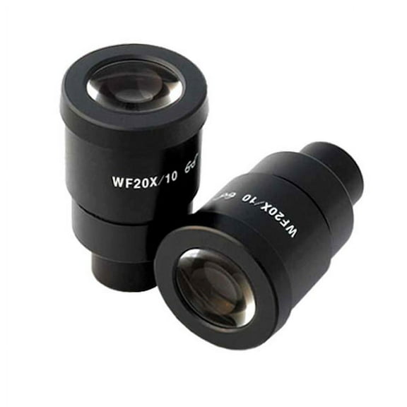 AmScope Pair of Super Widefield 20X Microscope Eyepieces (30mm) New