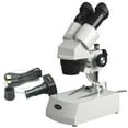 thumbnail image 1 of AmScope SE306-PZ-M Digital Binocular Stereo Microscope, WF10x and WF20x Eyepieces, 20X/40X/80X Magnification, 2X and 4X Objectiv, 1 of 4
