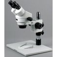 thumbnail image 1 of AmScope SM-1BZ-FOR Professional Binocular Stereo Zoom Microscope, WH10x Eyepieces, 3.5x-90x Magnification, 0.7X-4.5X Zoo, 1 of 5