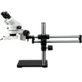 thumbnail image 1 of AmScope SM-5BX-FRL Professional Binocular Stereo Zoom Microscope, WH10x Eyepieces, 3.5X-45X Magnification, 0.7X-4.5X Zoo, 1 of 4